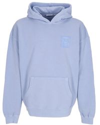 Obey - Hoodies & Sweatvesten ,Blauw ,Katoen Pigment Eyes Icon Lichtgewicht Hoodie - Lyst
