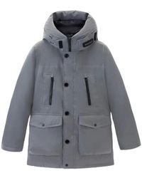 Woolrich - Reflektierende graue arctic parka evolution - Lyst