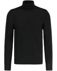 Strellson - Truien & Vesten ,Zwart ,Wol Hamilton Rollneck Sweater - Lyst