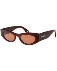 Lanvin - Stylische sonnenbrille mit lnv669s design - Lyst
