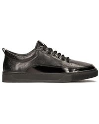 Kazar - Schwarze Sneaker Mit Geprägtem Muster - Lyst