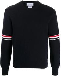 Thom Browne - Round-Neck Strickwaren - Lyst