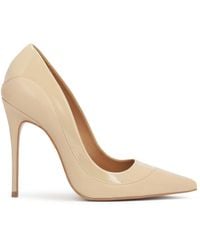 Kazar - Pumps Auf Einem Schlanken Stiletto-Absatz Mit Einem Lackierten Einsatz - Lyst