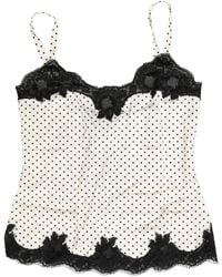 Dolce & Gabbana - Sleeveless Tops - Lyst