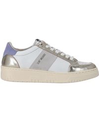 SAINT SNEAKERS - Weiße Platin Eis Lavendel Sneakers - Lyst