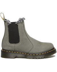 Dr. Martens - Dr. martens 2976 chelsea leonore nickel gray - Lyst