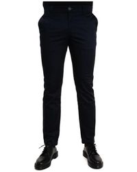 Armani Exchange - Slim-Fit Trousers - Lyst