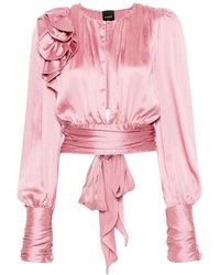 Pinko - Top Sin Mangas De Poliéster, Mujer, Talla - Lyst