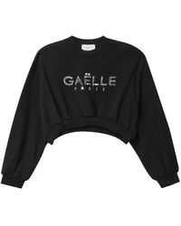 Gaelle Paris - Conjunto sudadera negro algodón mujer - Lyst