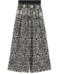 Weekend by Maxmara - Wide Trousers - Lyst