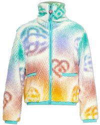 CASABLANCA - Halftone Monogram Fleece Jacket - Lyst