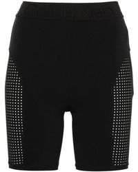 Calvin Klein - Sportliche schwarze jersey shorts - Lyst