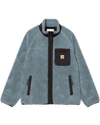 Carhartt - Blaue Weste Mit Reißverschluss Und Taschen - Lyst