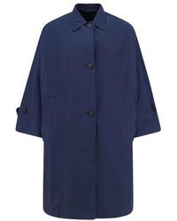 Hevò - Single-Breasted Coats - Lyst