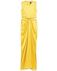 Max Mara - Robe Longue Panaro En Soie - Lyst