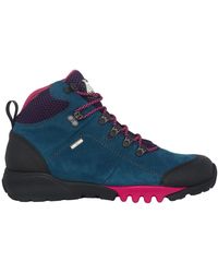 Waldläufer - Blaue Weite Passform Damen Stiefelette - Lyst