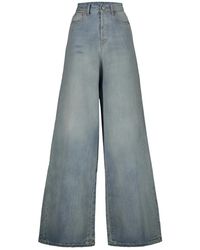 Vetements - Jeans > wide jeans - Lyst