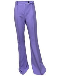 BOSS - Marlenehose púrpura pantalón de traje mujer flieder - Lyst