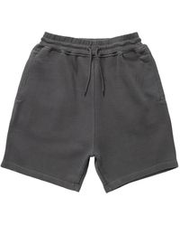 Power Goods - Korte Broeken ,Zwart ,Katoen Loopback Sweat Shorts - Lyst