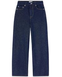 Ganni - Wide Jeans - Lyst