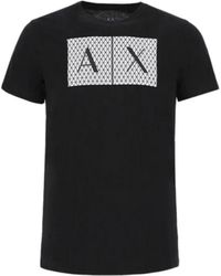 ARMANI EXCHANGE - Casual Katoenen T-Shirt - Lyst