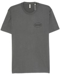 sunflower - Tops ,Grijs ,Katoen Grijze Katoenen Crew Neck T-Shirt - Lyst