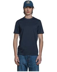 Impure - Tops ,Blauw ,Katoen Lance Jersey T-Shirt - Lyst