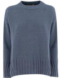 Le Tricot Perugia - Round-Neck Knitwear - Lyst
