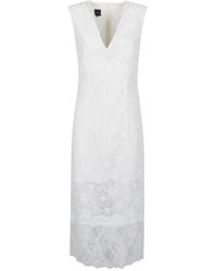 Pinko - Audrey Midi Jurk - Lyst