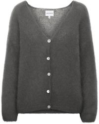 American Dreams - Truien & Vesten ,Grijs ,Wol Cornelia Cardigan - Lyst