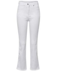 MARC AUREL - Cropped Flared Jeans - Lyst