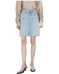 Martine Rose - Denim Skirts - Lyst