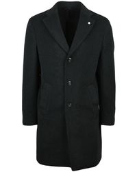 Luigi Bianchi - Jassen ,Zwart ,Wol Cappotto - Lyst