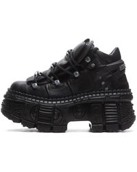 New Rock - Lace-Up Boots - Lyst