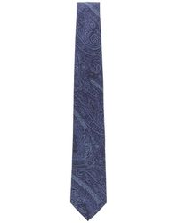 Etro - Paisley Zijde Jacquard Stropdas - Lyst
