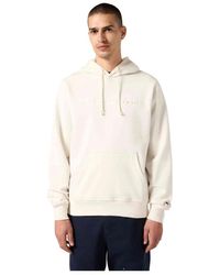 Champion - Icons Geborduurd Tonaal Logo Hoodie - Lyst