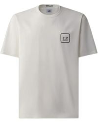 C.P. Company - Metropolis serie logo grafik t-shirt - Lyst