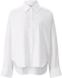 Closed - Overhemden ,Wit ,Katoen Shirt - Lyst