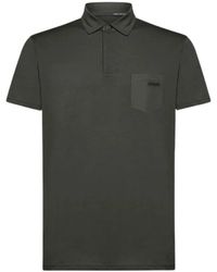Rrd - Polo-shirt aus baumwolle mit tasche - Lyst