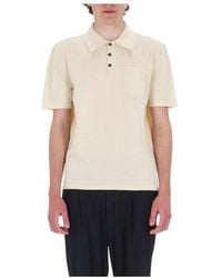 A.P.C. - Tops ,Katoen Colin Polo - Lyst
