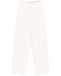 Max Mara - Broeken ,Wit ,Nylon Pure Broek - Lyst