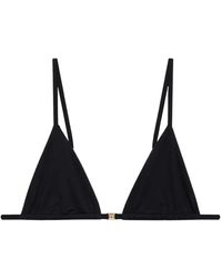 Anine Bing - Schwarze Meer Kleidung Bellamy Bikini Top - Lyst