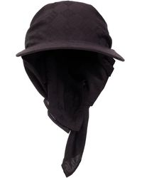 MISBHV - Sciarpa cappello monogramma nero lavato - Lyst