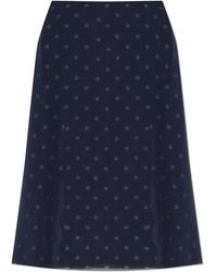 Acne Studios - Mesh Layered Midi Rok - Lyst