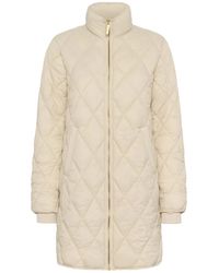 Part Two - Jassen ,Polyester Gewatteerde Jas Met Hoge Kraag - Lyst