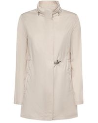 Fay - Jassen ,Leer Waterdichte Jas - Lyst
