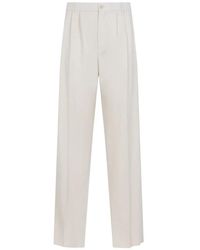 Saint Laurent - Straight Trousers - Lyst