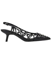 Ash - Schoenen ,Zwart ,Leer Pumps Met Hoge Hak - Lyst