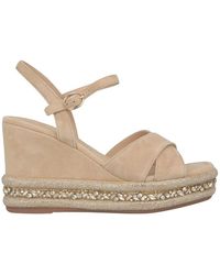 Alma En Pena. - Rhinestone keilabsatz sandale - Lyst