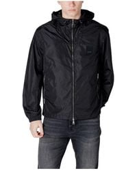 ARMANI EXCHANGE - Light Jackets - Lyst